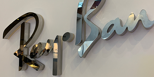 雷朋精工字;連鎖店精工字;日合精工字制作