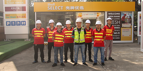 換油中心標識;加油站整店標識;日合整店標識制作