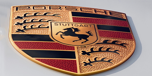 保時捷logo;汽車4S店logo;日合門頭logo制作