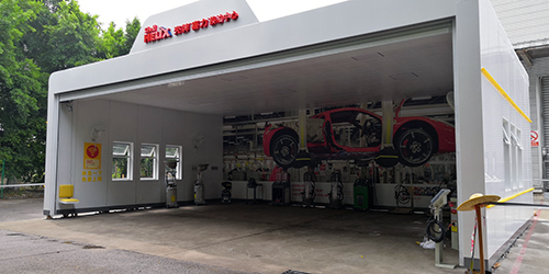 換油中心標識;加油站整店標識;日合整店標識制作