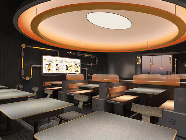 探魚門頭招牌定制；連鎖餐飲門頭定制；中山標識標牌廠家